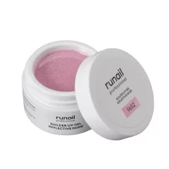 Моделирующий УФ-гель светоотражающий BUILDER UV GEL REFLECTIVE NUDE, 15г банка №9652
