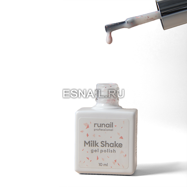Гель-лак с поталью Milk Shake, 10мл №8542