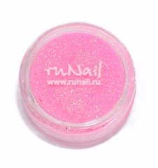Дизайн для ногтей: блестки ( цвет: розовый)