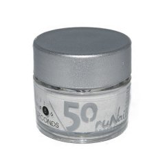 Акриловая пудра цветная Fifty Seconds (цвет: Серебряный голографический, Silver Holographic), 7 г