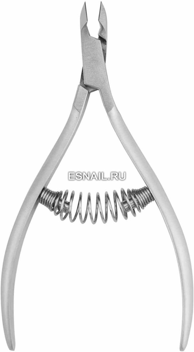Nippon Nippers. Кусачки для кутикулы. Лезвие 7 мм. Спиральная пружина. Матовые