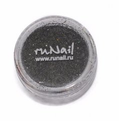 Дизайн для ногтей: блестки ( черный )