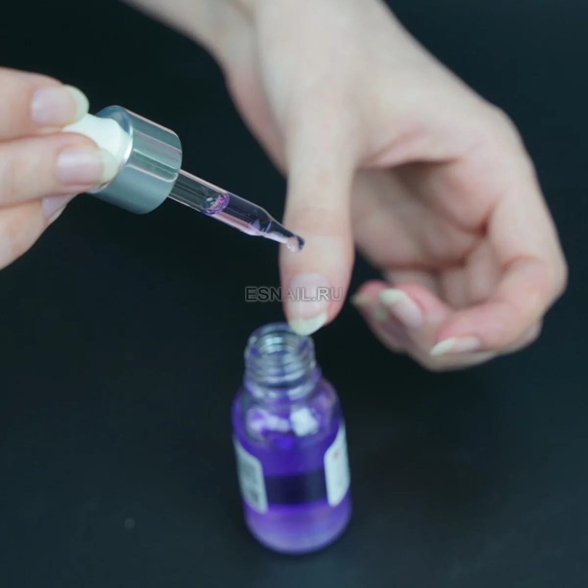 Сухое укрепляющее масло для ногтей с шиммером Marshmallow 15 мл.