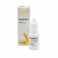 Капрамин кровоостанавливающие средство ВладМиВа 15 мл