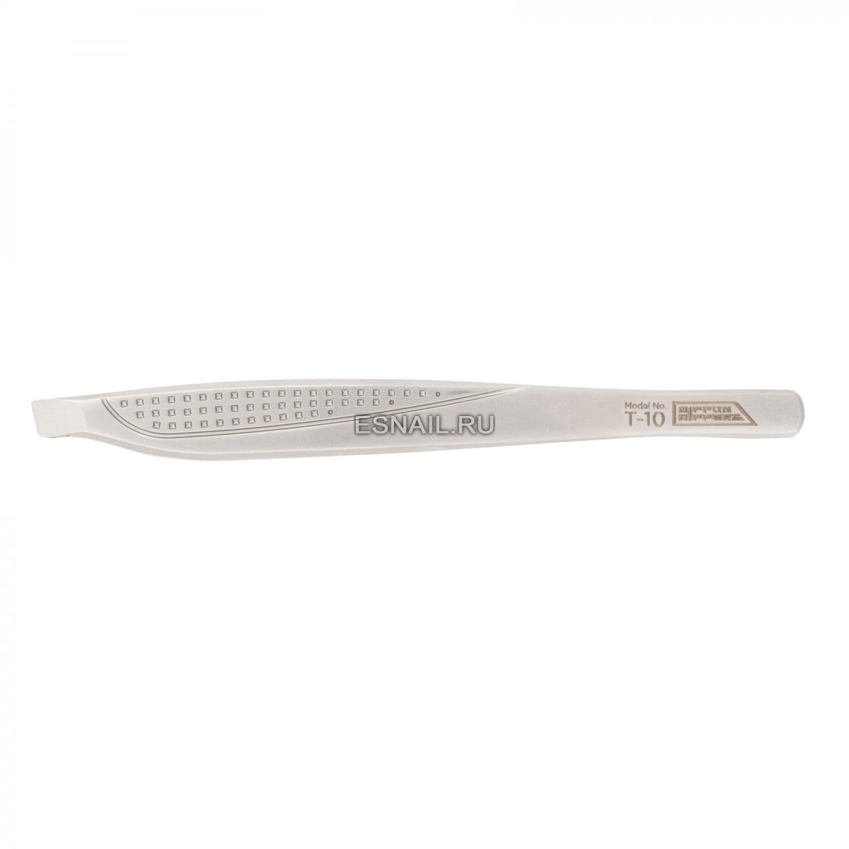 Nippon Nippers. Пинцет для бровей. Скошеный край. Длина 93 мм.