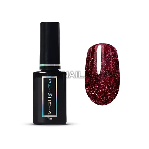 Гель-лак светоотражающий «Красная дорожка», 7мл №9292