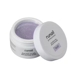 Моделирующий УФ-гель светоотражающий BUILDER UV GEL REFLECTIVE NUDE, 15г банка №9649