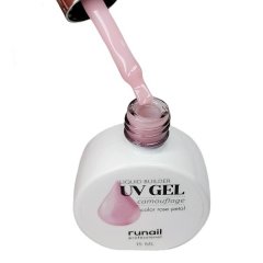 Жидкий УФ-гель (цвет: Нежный лепесток), 15 мл. №5317