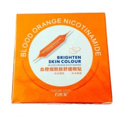 Коллагеновые патчи с экстрактом красного апельсина Nature Love Eye Mask Blood Orange Nicotinamide (60 шт)