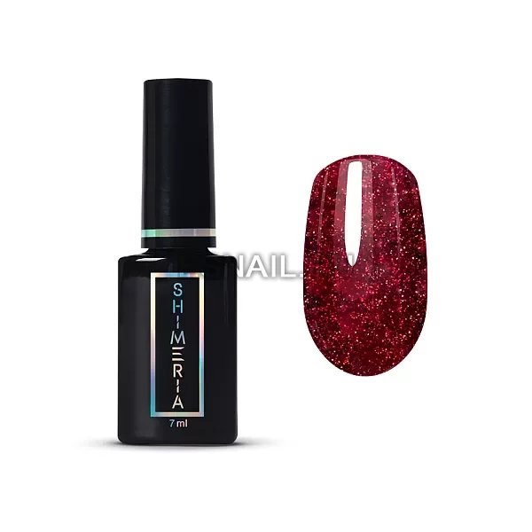 Гель-лак светоотражающий «Красная дорожка», 7мл №9291
