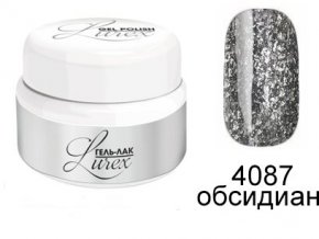 Гель-лак Lurex (цвет: обсидиан), 5 г №4087