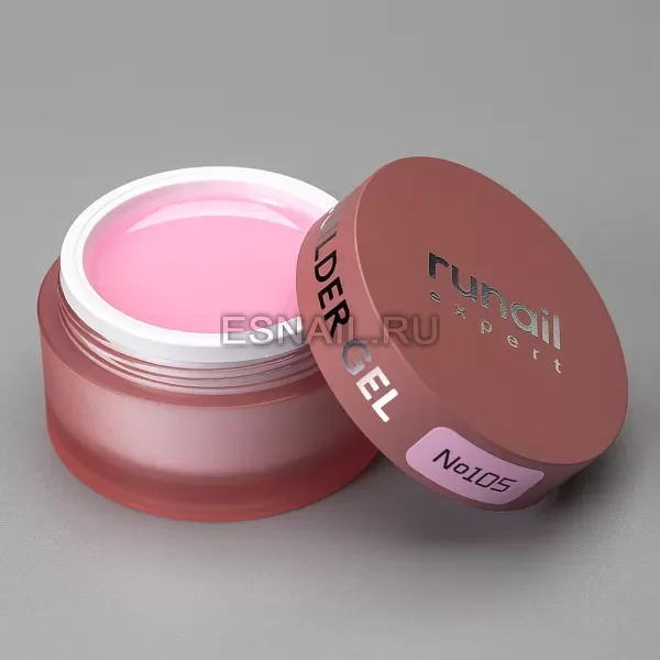 Гель моделирующий UV BUILDER GEL Runail Expert №105, 50г банка