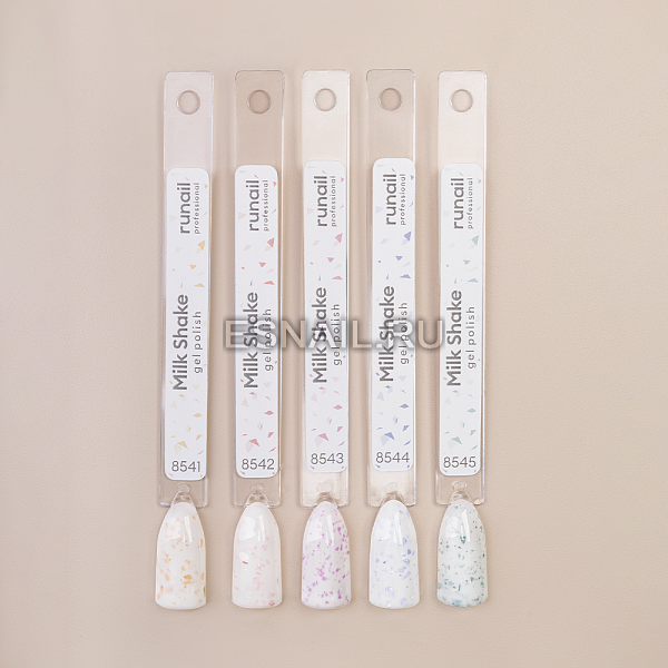 Гель-лак с поталью Milk Shake, 10мл №8545