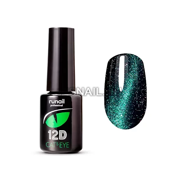 Гель-лак Cats eye 12D светоотражающий, 6 мл №6616