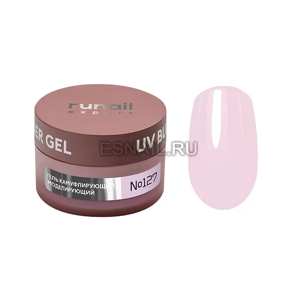 Гель моделирующий UV BUILDER GEL Runail Expert №127, 50г банка