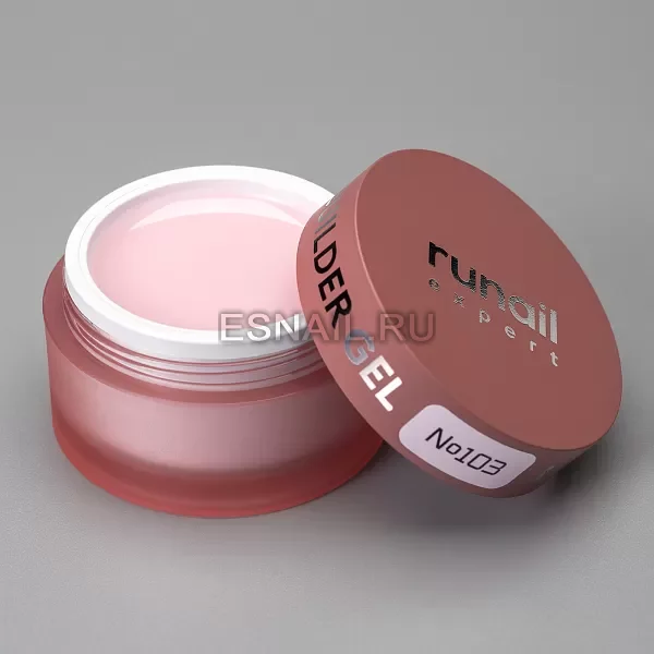 Гель моделирующий UV BUILDER GEL Runail Expert №103, 50г банка