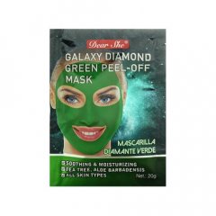 Маска-пилинг для лица Dear She Galaxy Diamond, Green Peel-Off Mask