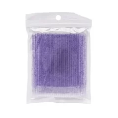 Микробраши акриловые 1.5мм фиолетовые, 100шт