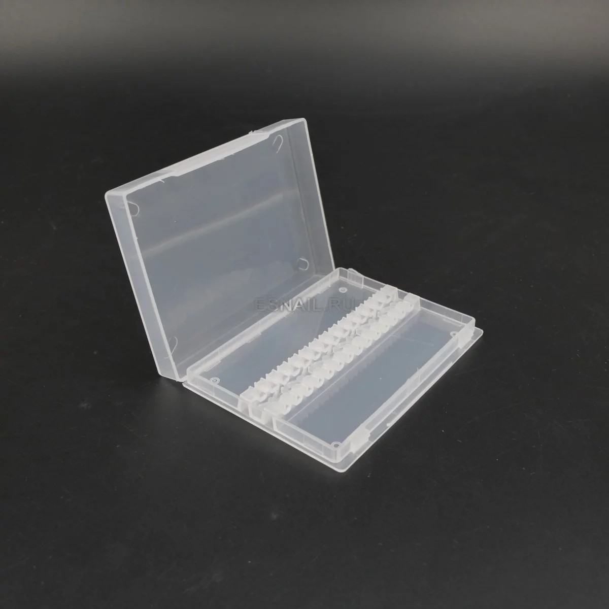 Бокс для хранения фрез, прозрачный (на 14 фрез)