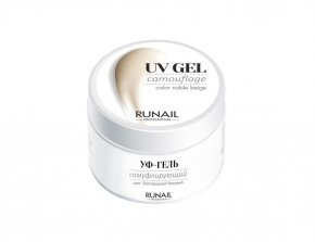 Камуфлирующий УФ-гель, (цвет: Благородный бежевый), 15 г