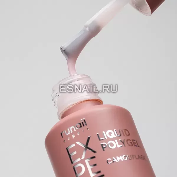 Жидкий полигель Runail Expert №203, 18 мл флакон