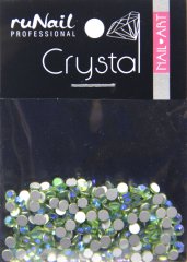 Дизайн для ногтей: стразы (цвет: голографический, зелено голубой 2,3 мм), 288 шт