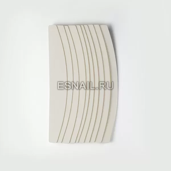 Сменные файлы на вспененной основе Полукруг 10 шт, 100 гр. №9600