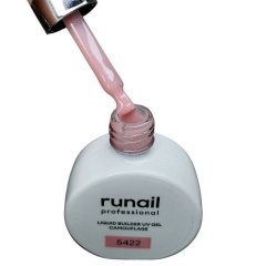 Камуфлирующий жидкий Уф-гель самовыравнивающийся (цвет: «Сверкающий лепесток»), 15 мл №5422