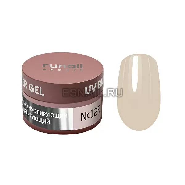 Гель моделирующий UV BUILDER GEL Runail Expert №125, 15г банка