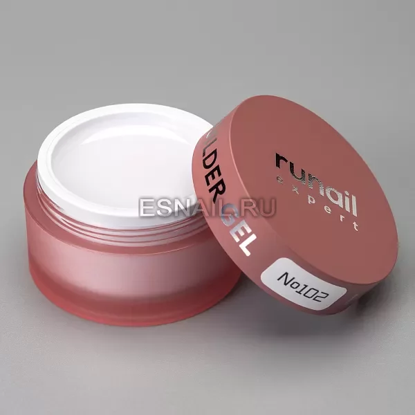 Гель моделирующий UV BUILDER GEL Runail Expert №102, 50г банка