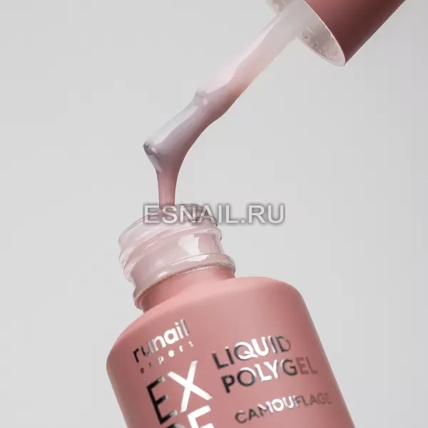 Жидкий полигель Runail Expert №224, 18 мл флакон