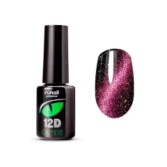 Гель-лак Cats eye 12D светоотражающий, 6 мл №6618