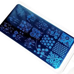 Пластина для стемпинга №6188