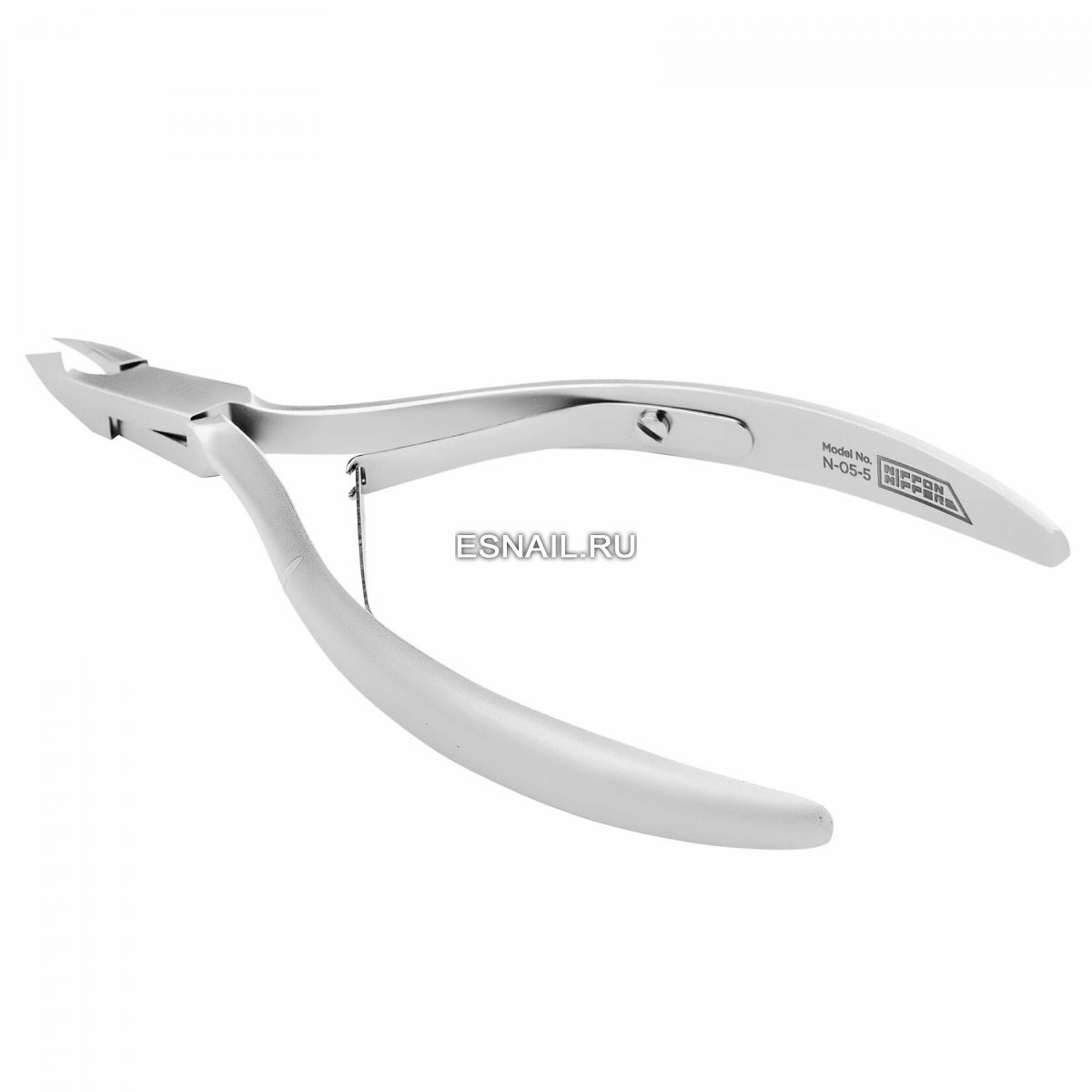 Nippon Nippers. Кусачки для кутикулы. Лезвие 5 мм. Двойная пружина. Матовые