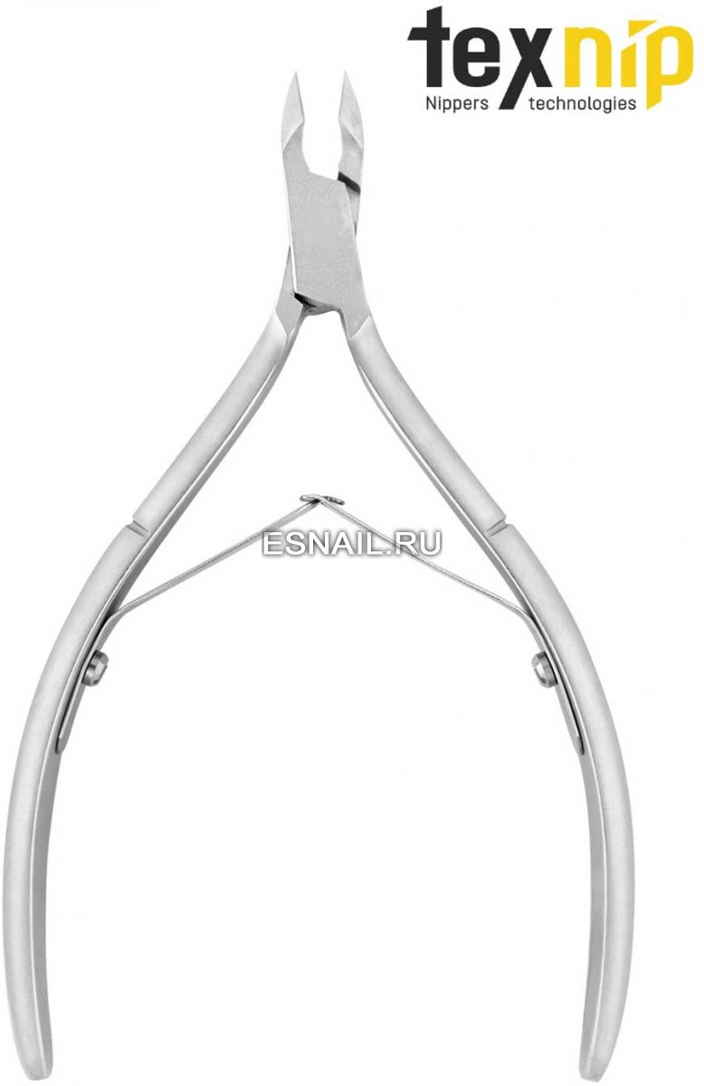 TexNip. Кусачки для кутикулы. Лезвие 7 мм. Двойная пружина. Ручная заточка.