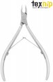 TexNip. Кусачки для кутикулы. Лезвие 5 мм Двойная пружина. Ручная заточка.