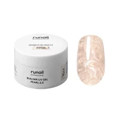 Моделирующий УФ-гель c жемчужным эффектом BUILDER UV GEL PEARL 2.0, 15г №9958