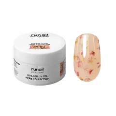 Моделирующий УФ-гель с сухоцветами BUILDER UV GEL HERB COLLECTION, 15г №9980
