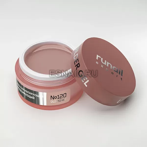 Гель моделирующий UV BUILDER GEL Runail Expert №120, 50г банка