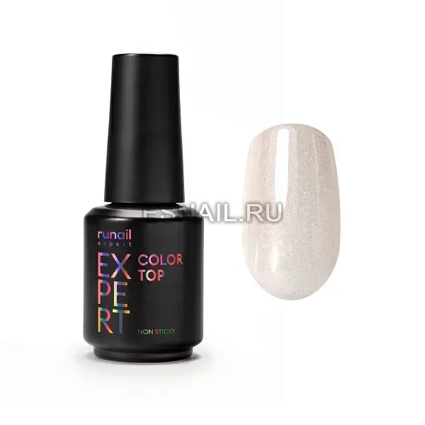 Топ цветной Top Color Non Sticky Runail Expert №159, 18мл флакон159/18