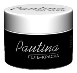 Гель-краска Pautina (цвет: черный), 5 г